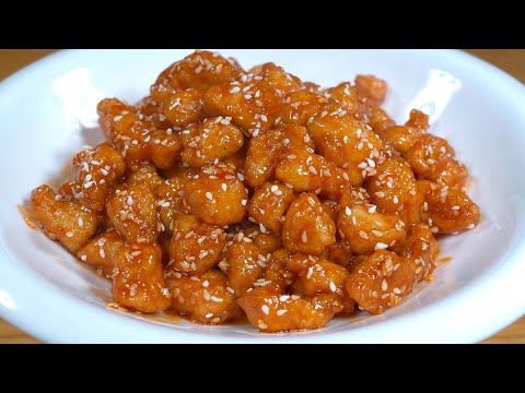 糖醋鸡胸肉,家里来客人做一份,绝对最抢手货,酸甜适口,特别好吃#美食教程 #做飯 #delicious #cooking