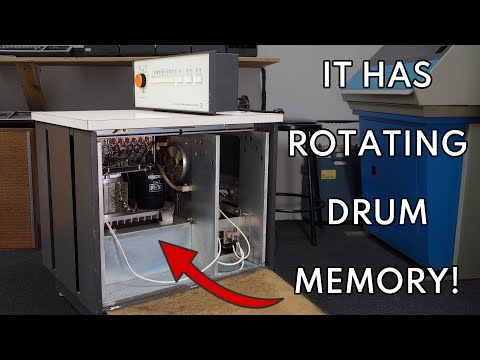 Meet my new Litton Minicomputer (it has Drum Memory)!