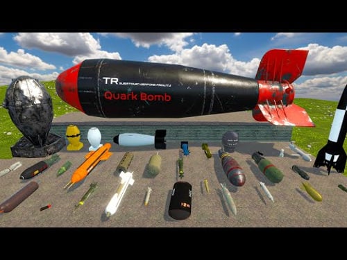 Testing the Most Powerful NUCLEAR Bomb in GMod!