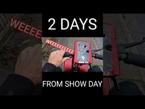 2 DAYS FROM SHOW DAY: MORE SUCCESS