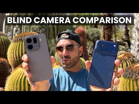 Oppo Find X9 Pro vs iPhone 17 Pro Max - BLIND CAMERA TEST ( Spain )