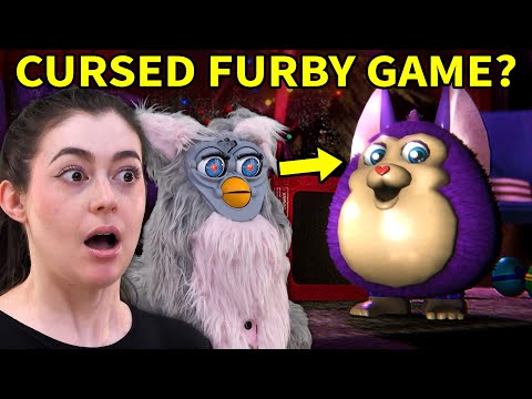 Playing a Creepy Furby Game with our Furby Robot