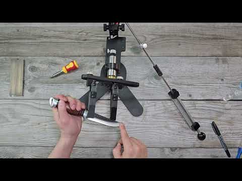 Простая заточка ножа из мягкой стали. Эльборы на связке МС-1