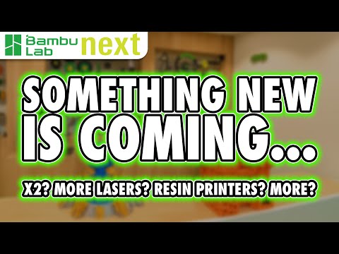 What's Next From Bambu? Resin Printers? Dedicated Lasers? X2? - Interview from FormNext 2025