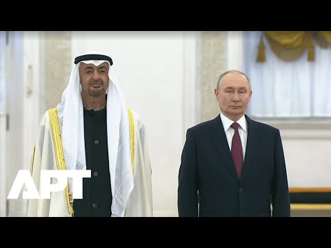 Full Red Carpet at Kremlin as Putin Welcomes UAE President Sheikh Mohamed bin Zayed | APT