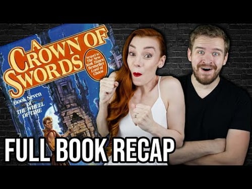 OOO WE'RE HALFWAY THERE! | Crown Of Swords Full Book Recap | Nerdy Wordy Book Club