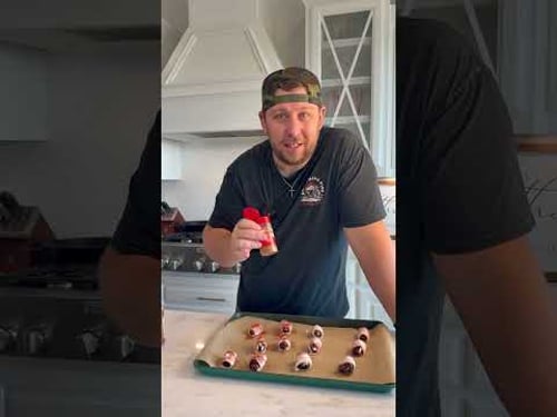 Day 7: Goat Cheese Stuffed Bacon Wrapped Dates