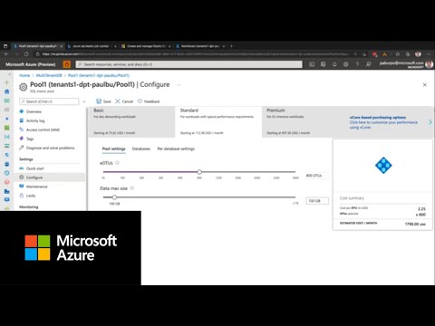 Azure Database Multi-Tenancy 1: Azure SQL Databases