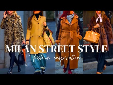 Milan winter street style | old money elegance, holiday outfits and top Italian fashion trends