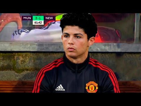 Cristiano Ronaldo First Match For Manchester United