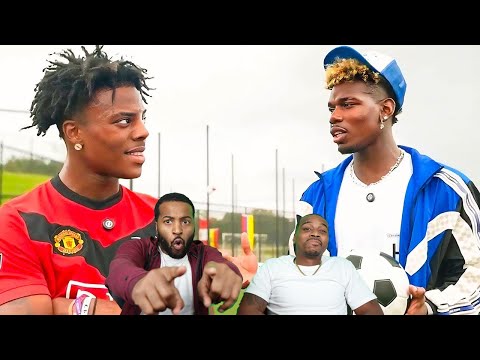 iShowSpeed ask Pogba who better Cristiano or Messi