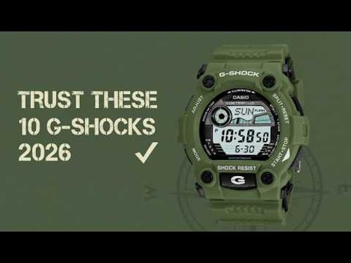 Top 10 Casio G-Shock Watches — Special Forces Would APPROVE These Picks!