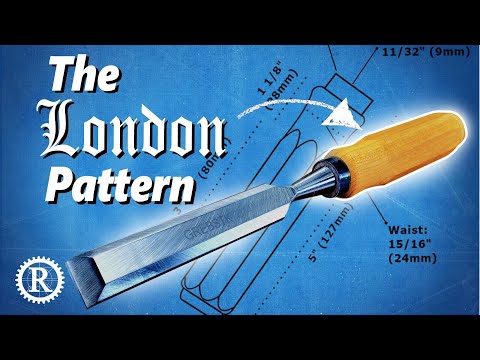 Make cheap chisels AMAZING with this traditional handle.