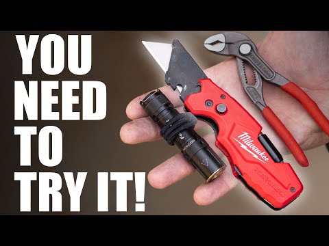The Milwaukee FastBack Has A Trick Up It's Sleeve! Best EDC Utility Knife.