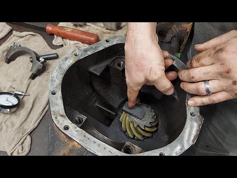 How to check pinion depth