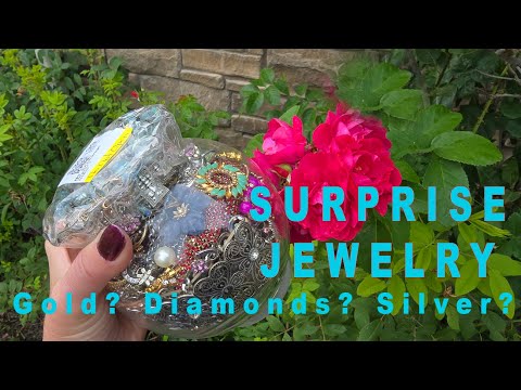 $5,000 BVLGARI Pendant in Thrift Store Junk Jewelry Jar Unjarring! Open With Me