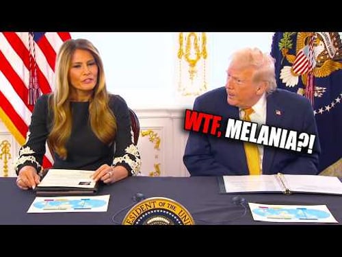 WATCH TRUMP’S FACE as Melania SAYS THIS IN PUBLIC!