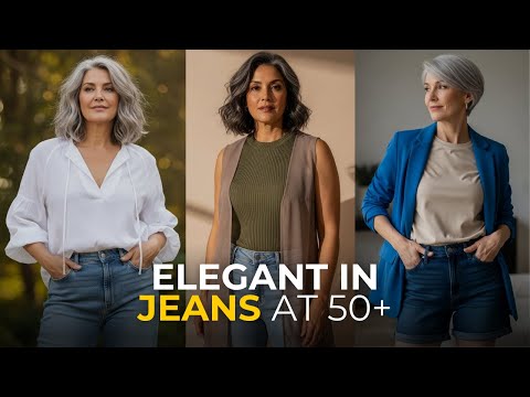 11 Jeans Outfit Ideas That Look Expensive ( For Women 50+ )