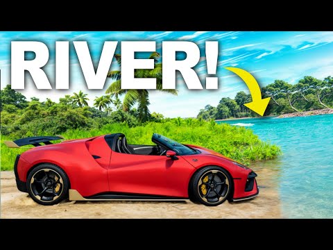 CARS vs EXTREME RIVER! - BeamNG