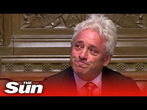 Tearful John Bercow announces his resignation as Speaker