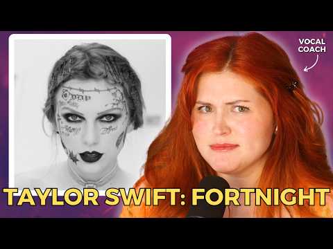 TAYLOR SWIFT Fortnight | Vocal Coach Reacts