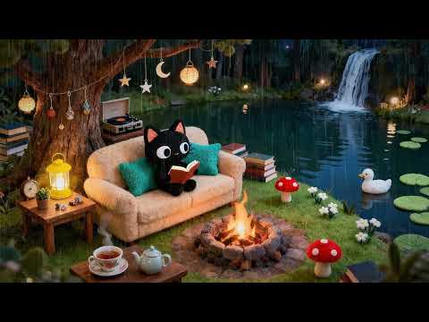 Who you are becoming is more important than who you've been. / Jazzy Lofi Rain for Focus, Study