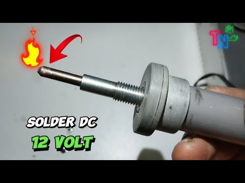 Cara membuat solder dc 12 volt dari busi pemanas ( glow plug )