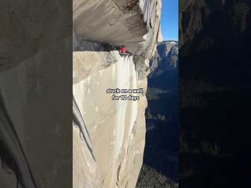 Stuck On A Wall For 10 Days ๐ซฃ