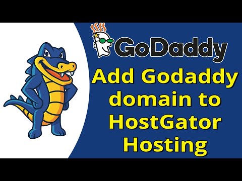 How to connect Godaddy domain to HostGator Hosting | Host Godaddy domain on HostGator