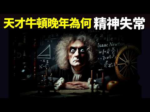 牛頓晚年為何精神失常(天才科學家不為人知的一面) | 人物傳記(紀錄片,名人,人物志,胡克,萊布尼茨,煉金術,歷史,物理學家)
