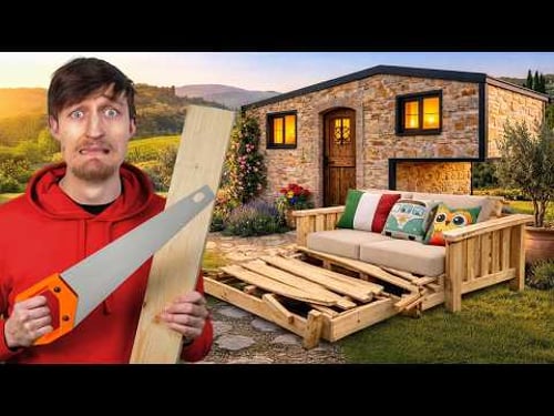 ATTEMPTING to CRAFT a custom tiny home SOFA!