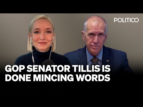 Sen. Tillis on Kristi Noem, Stephen Miller and why he might be a 'RINO' | The Conversation