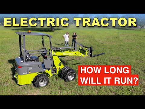 How long can my electric tractor loader run? (And MORE!)