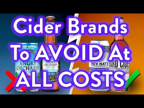 10 Cider Brands To AVOID (And The 2 That Are Worth It)