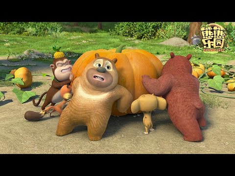 熊熊樂園 😮南瓜比熊大 | Boonie Cubs