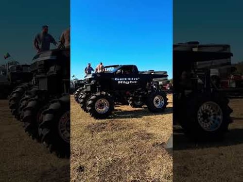 Plant Bamboo TGw weekend #megatruck #mudbog #offroad #mud