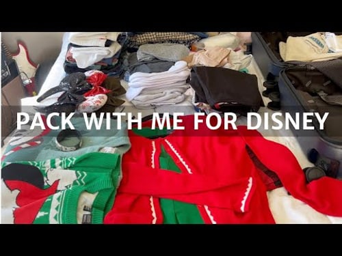 Pack With Me For Walt Disney World!