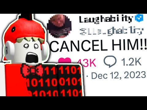 I Made A Roblox YouTuber Cancel Me (On Purpose)