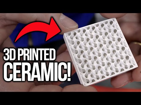 3D Printing Ceramic HEAT SHIELDS! Space Travel! Future!