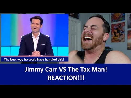 American Reacts JIMMY CARR - When The Tax Man Came For Jimmy REACTION