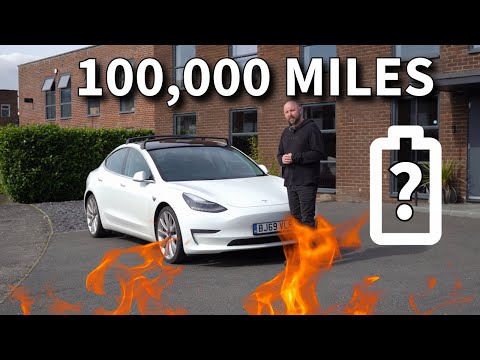 Battery degredation, maintenance costs and reliability of a high mileage Tesla Model 3 performance