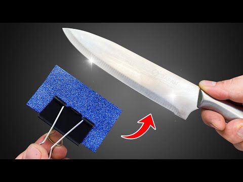 KNIFE Like Razor Sharp in 1 Minute! This Tool Deserves a Nobel Prize