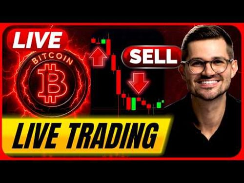 🔥Krypto: Das passiert jetzt! Fallen wir tiefer? Bitcoin und Altcoin LIVE TRADING!🔥