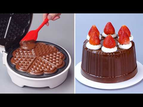 30 Minutes Coolest Melted Chocolate Cake You Should Try | So Yummy Cake Hacks