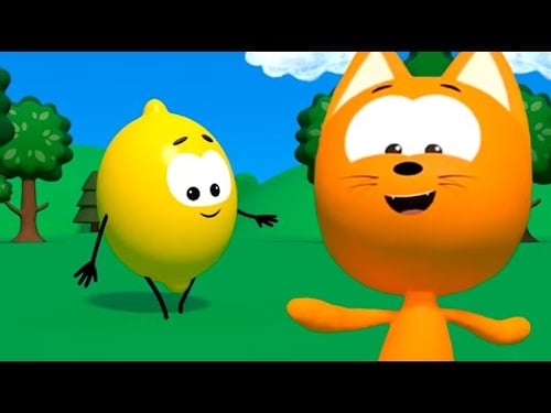 Кот и волшебные яйца! Meow Kitty बादल से गिरे फल | Cartoons anak-anak • बच्चों के लिए