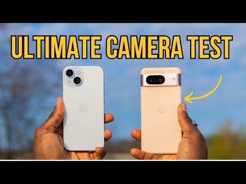 Pixel 8 Vs iPhone 15 ULTIMATE Camera Test!
