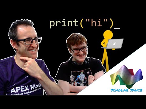 Math Professor and his Computer Science Major Son React to Animation vs. Coding
