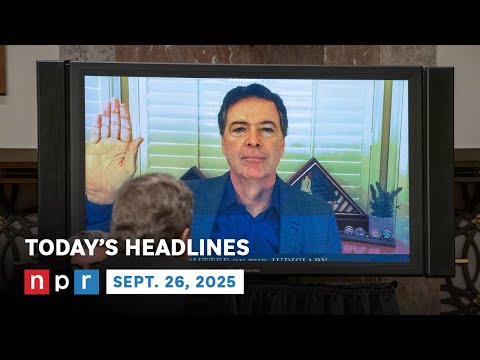 Comey Indicted On Charges Stemming From 2020 Senate Testimony | NPR News Now