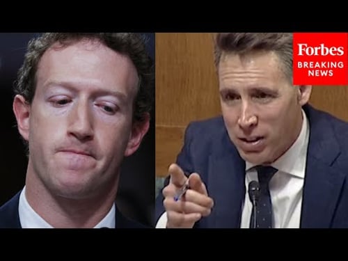 Josh Hawley Directly Calls Out Meta: If Your Products Are So Safe, 'Come Defend It Under Oath'