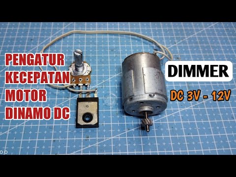 DYNAMO SPEED CONTROL CIRCUIT || DC dynamo dimmer